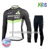 Tenue Maillot M/L + Collant 2017 Dimension Data Enfant Hiver Thermal Fleece N001